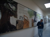 Esteban Carneros en el Museo Hojiblanca. Foto:P.L