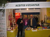 En el stand de Aceites Vizcntar
