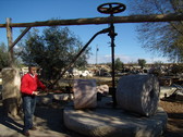 Antonio Galindo en el Casero San Benito. Foto:P.L