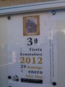 Cartel de la Fiesta de la Rematadura 2012. J.V