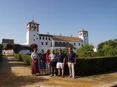 Fachada principal de la Hacienda Guzman. Foto: P.L