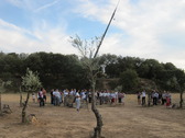 Acto de inauguracin del reloj. Foto: R. Sers