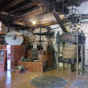 Antiguo Molino en el restaurante Mol de Cal Sec
