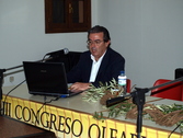Lus Navarro durante su ponencia. Foto: P.L