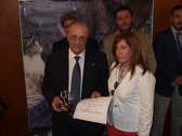 Arturo Esteve recoge el 1 Premio AEMO. Foto: P.L