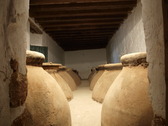 Bodega de tinajas del Molino de Afn. Foto: P. L