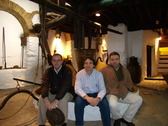 Socios de Olearum en el Museo de Benalaura